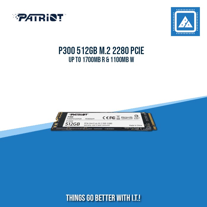 P300 512GB M.2 2280 PCIE UP TO 1700MB R & 1100MB W P300 512GB M.2 2280 PCIE UP TO 1700MB R & 1100MB W